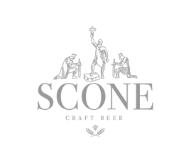 Logotipo Cerveza SCONE 